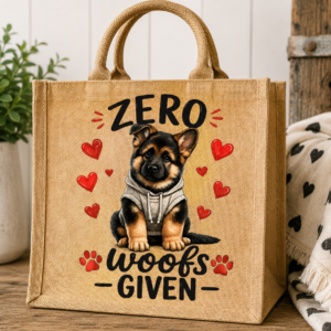 Alsation Dog Jute Bag