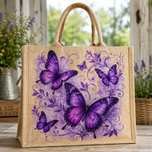 Butterflies in Purple