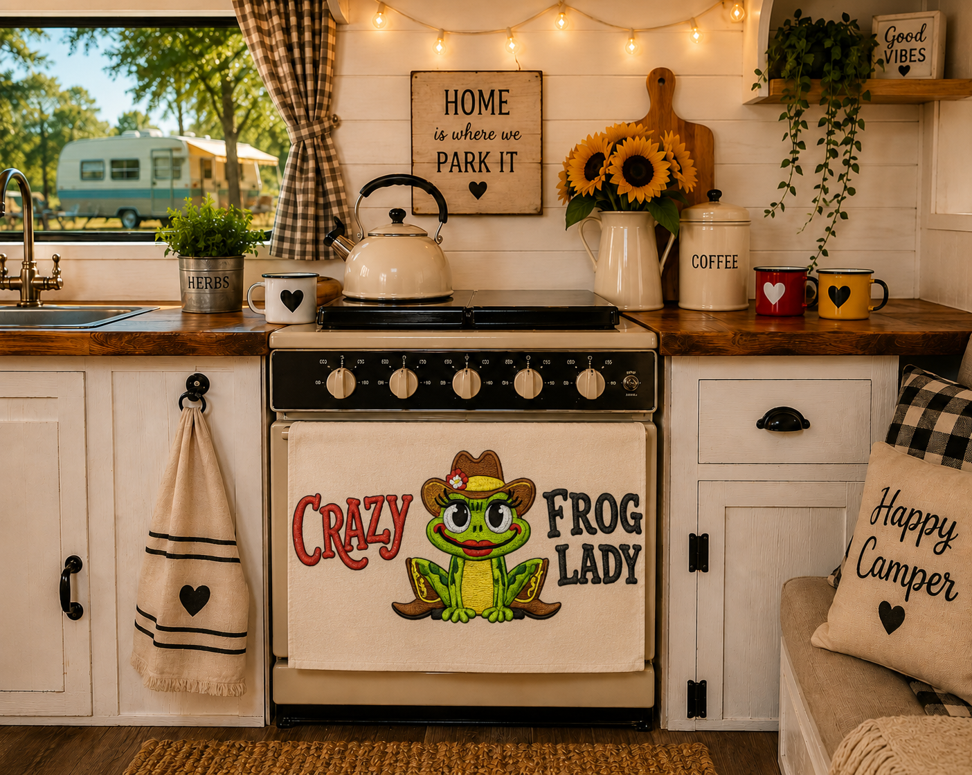 Frog Lady Crazy