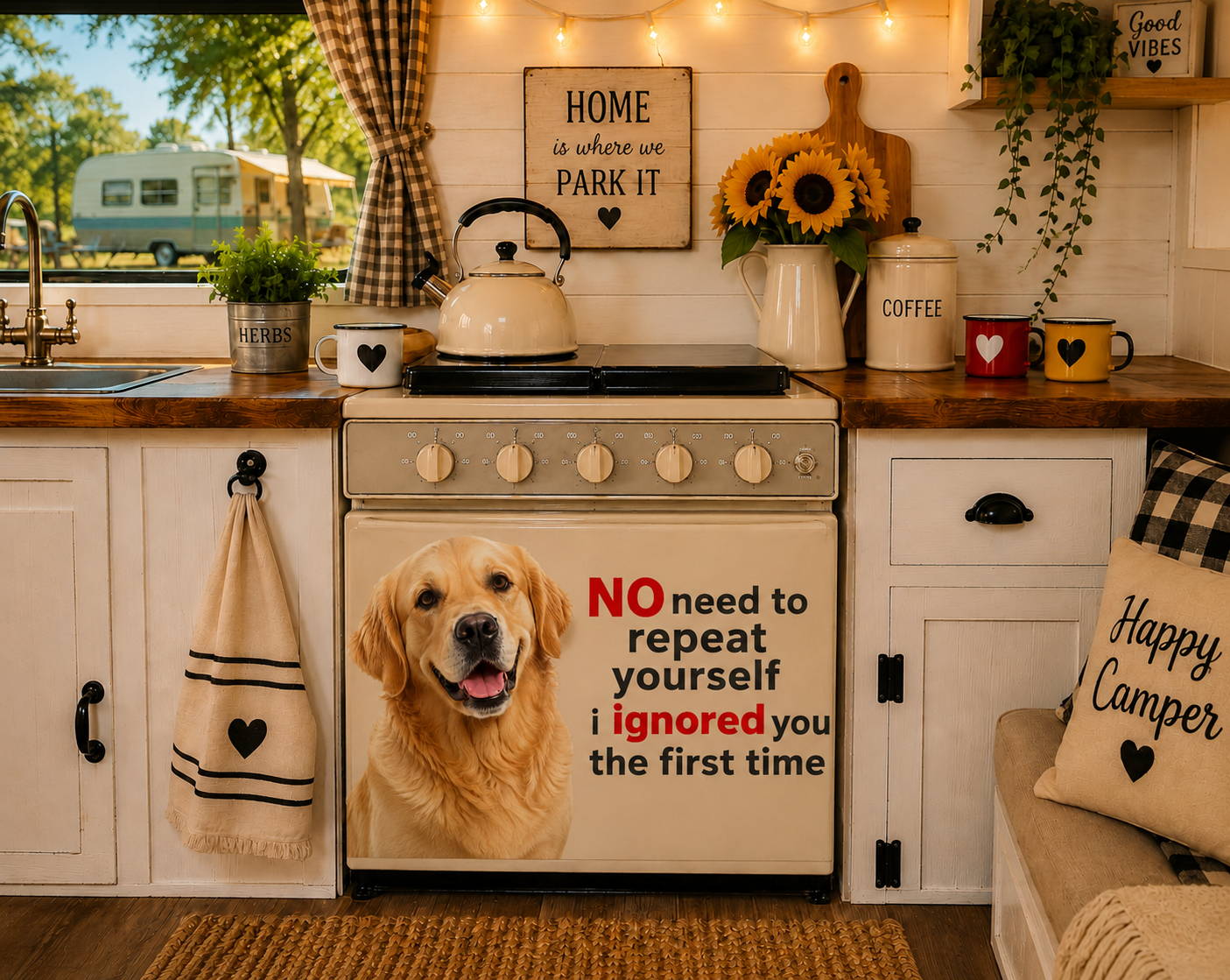 Golden Retriever no need