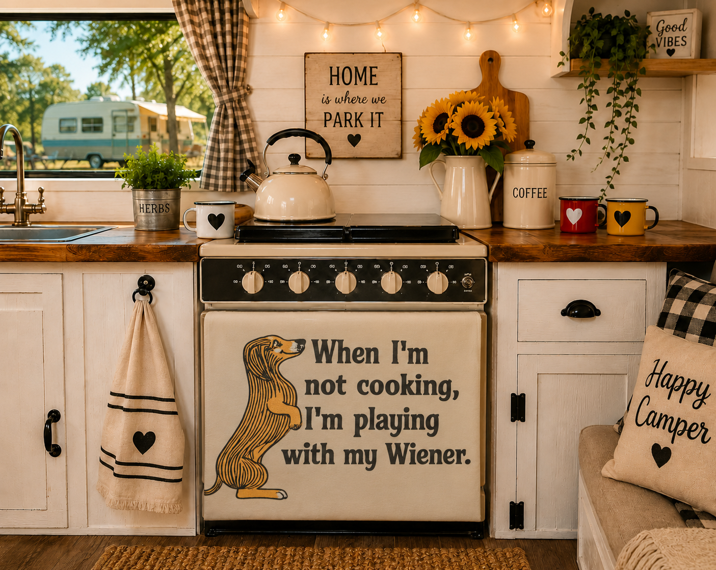 Dachshund Cooking
