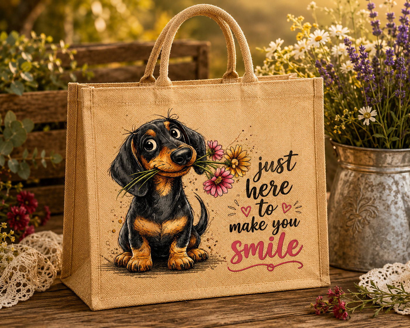 Dachshund Smile