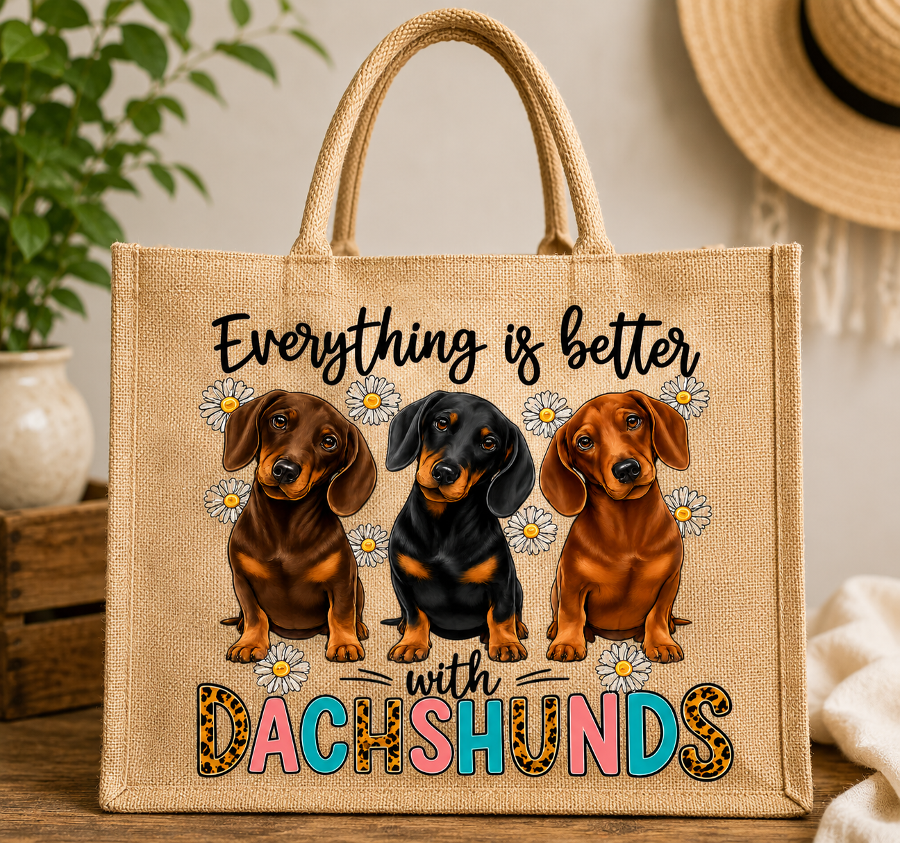 Dachshund Trio