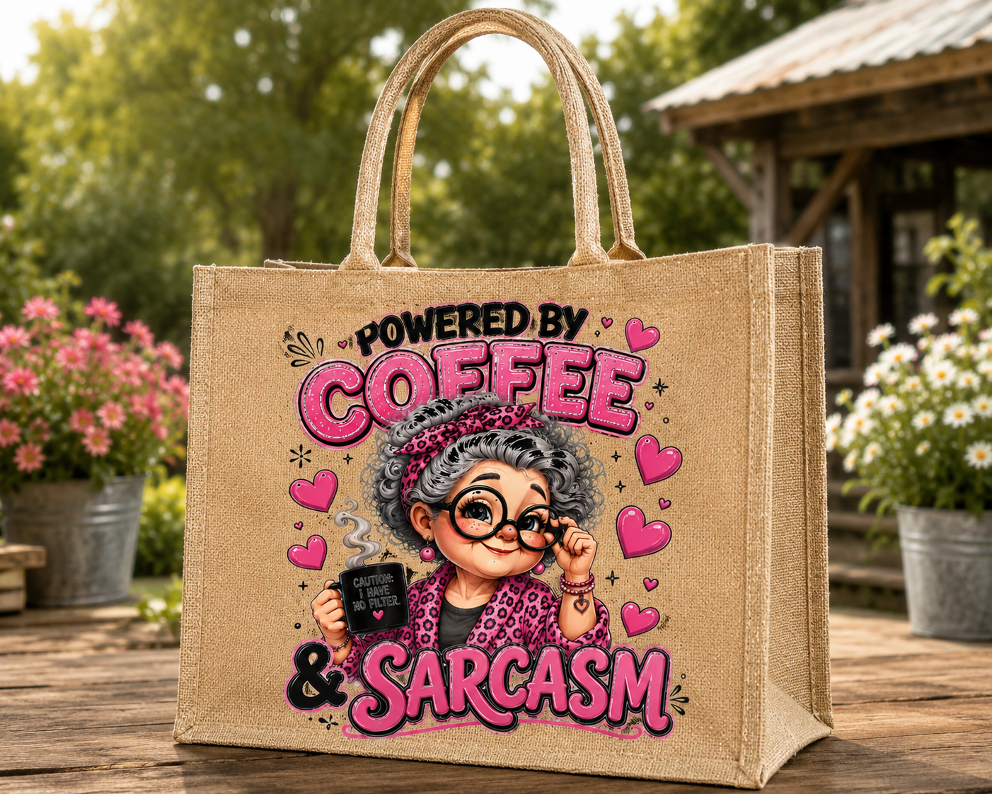 Coffee and Sarcasm Granny