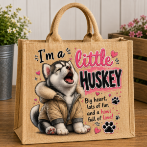 Huskey in Pink