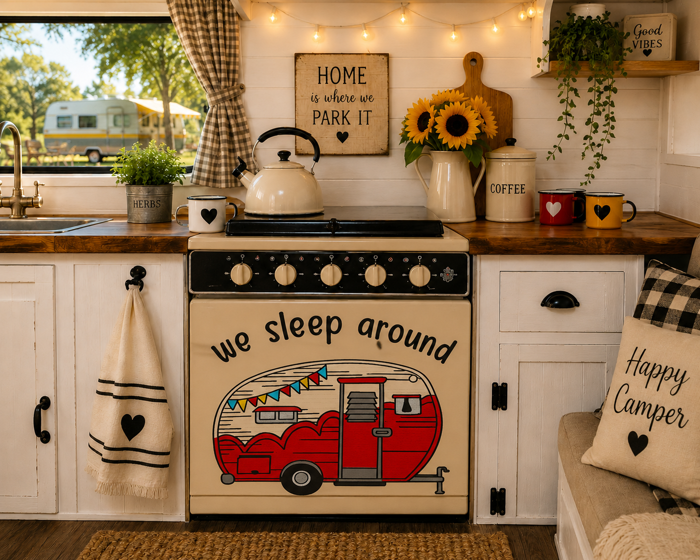 We Sleep Around Red
