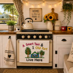 Smart Tart House Tea Towel