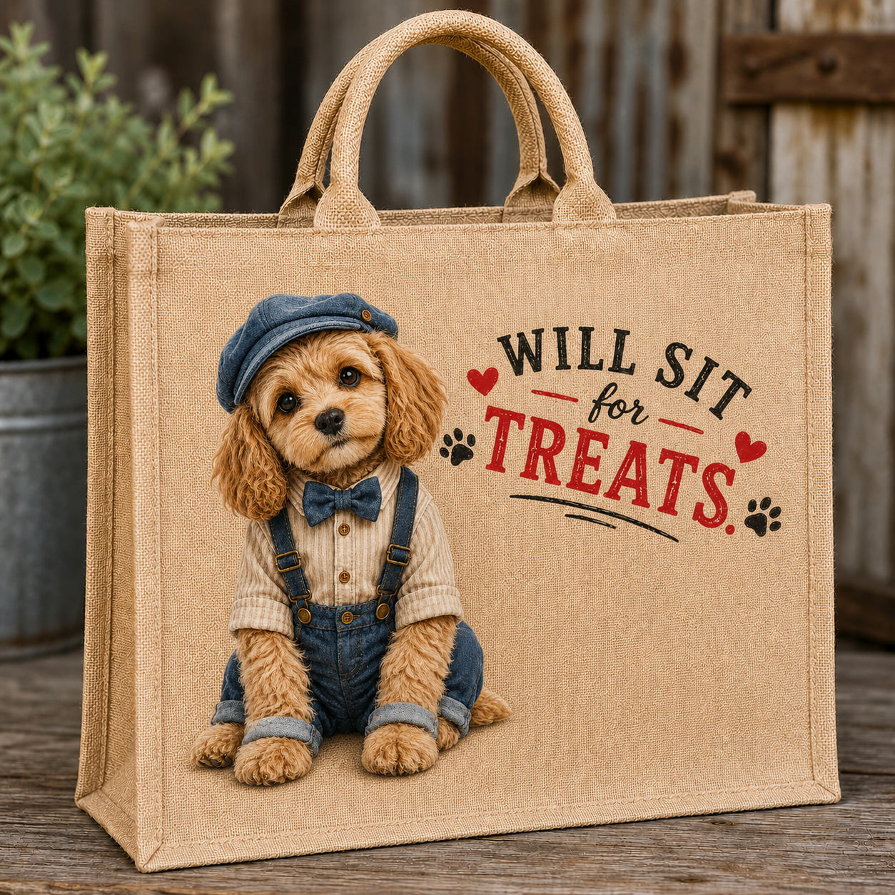 Cavoodle Will Sit for Treats