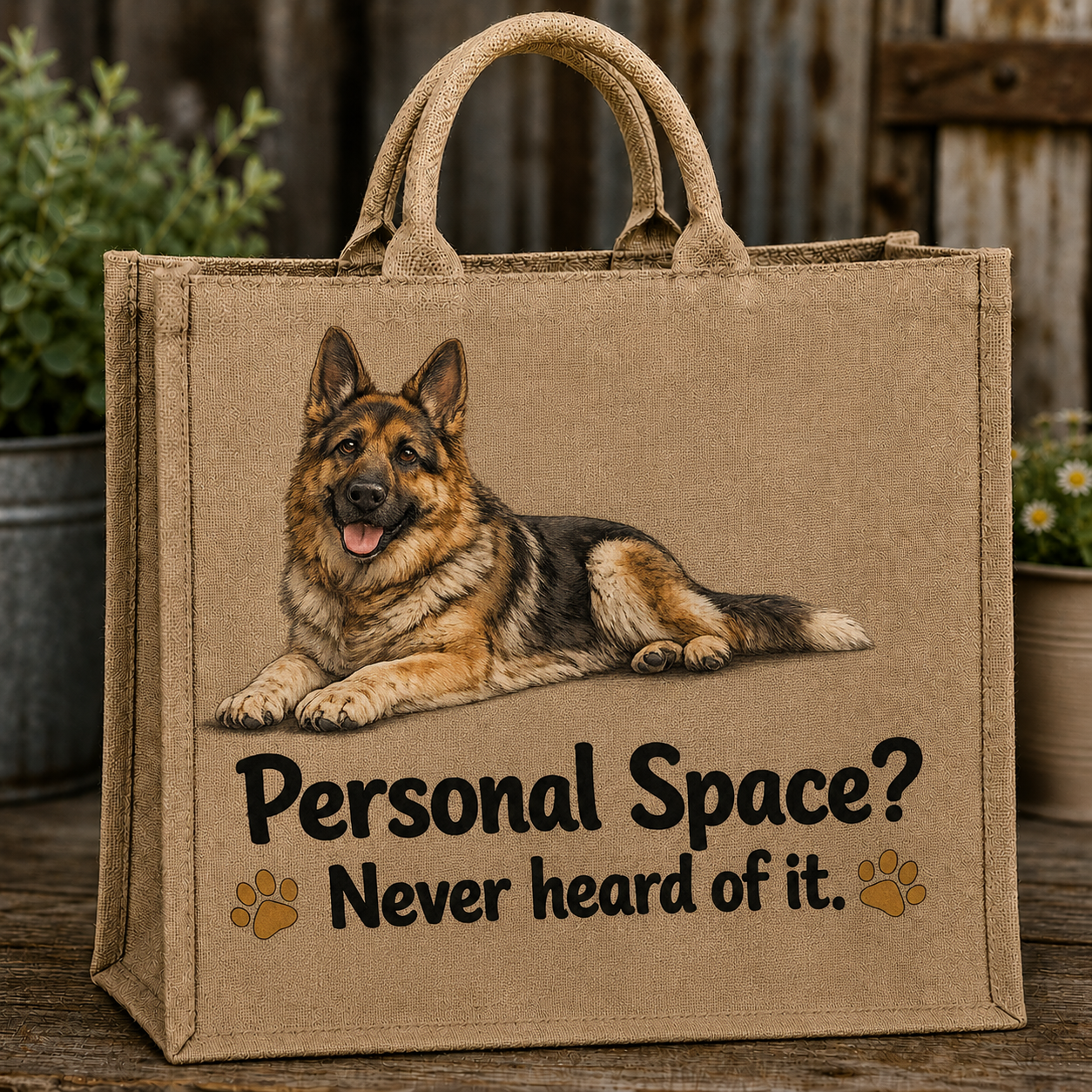 German Shepherd Personal Space